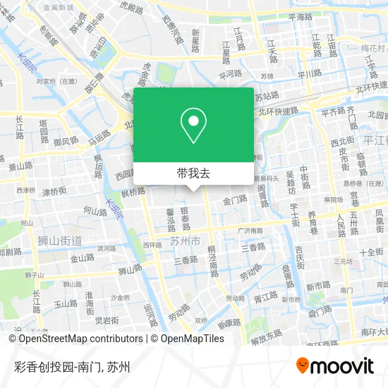 彩香创投园-南门地图