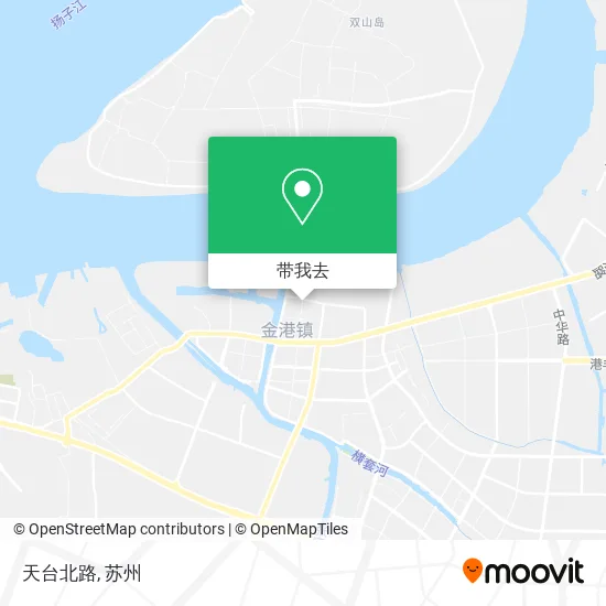 天台北路地图