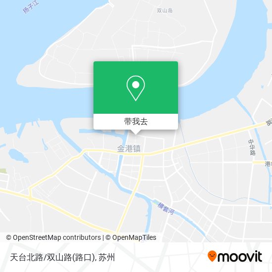 天台北路/双山路(路口)地图