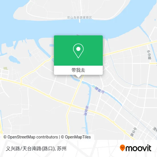 义兴路/天台南路(路口)地图
