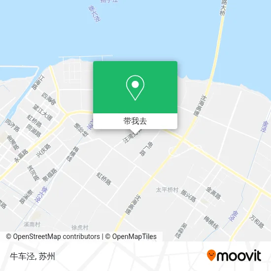 牛车泾地图