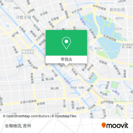 全顺物流地图