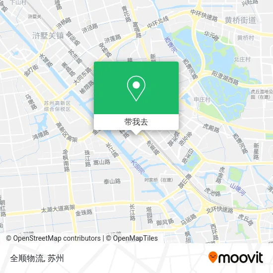 全顺物流地图