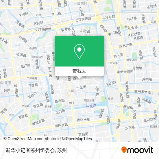 新华小记者苏州组委会地图
