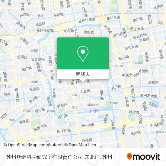 苏州丝绸科学研究所有限责任公司-东北门地图