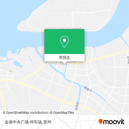 金港中央广场-停车场地图