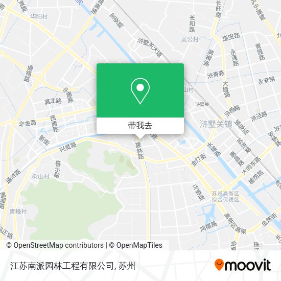 江苏南派园林工程有限公司地图
