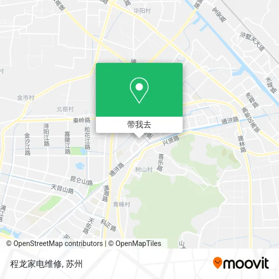 程龙家电维修地图
