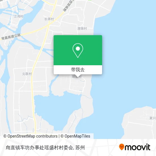 甪直镇车坊办事处瑶盛村村委会地图