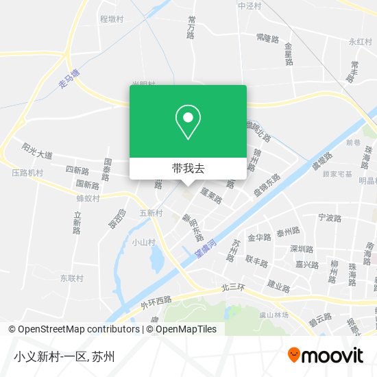 小义新村-一区地图