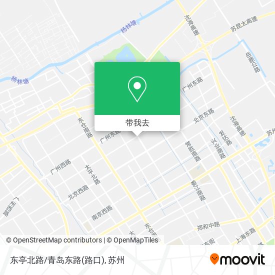 东亭北路/青岛东路(路口)地图
