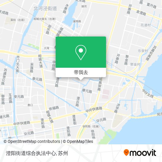 澄阳街道综合执法中心地图