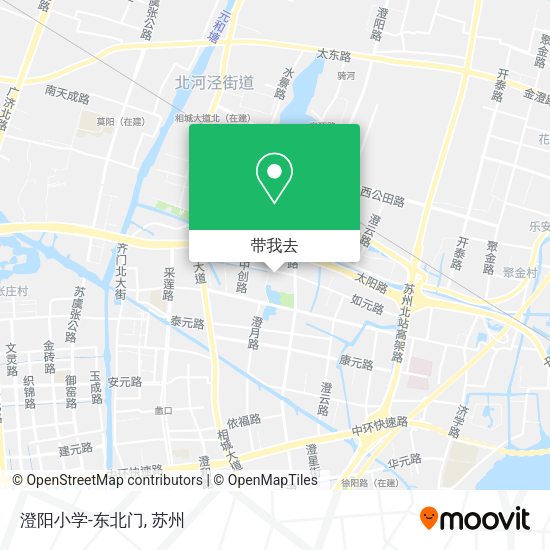 澄阳小学-东北门地图