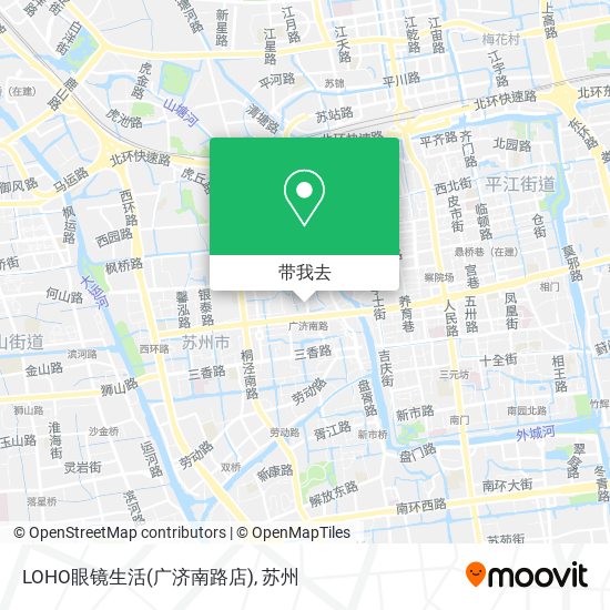 LOHO眼镜生活(广济南路店)地图