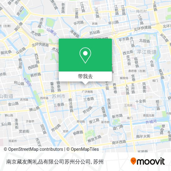 南京藏友阁礼品有限公司苏州分公司地图