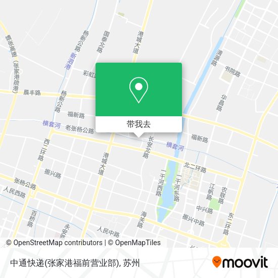 中通快递(张家港福前营业部)地图
