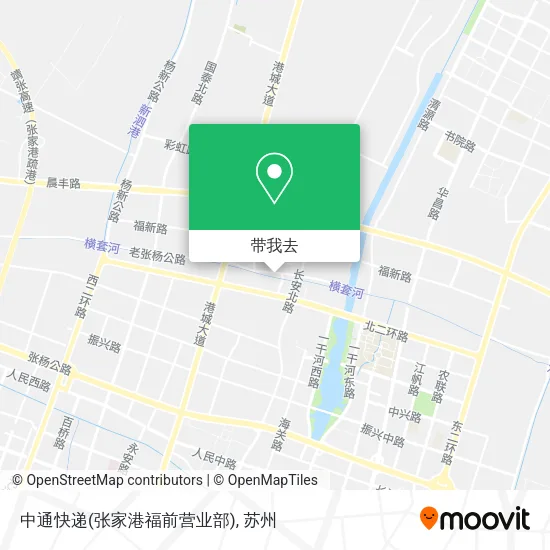 中通快递(张家港福前营业部)地图