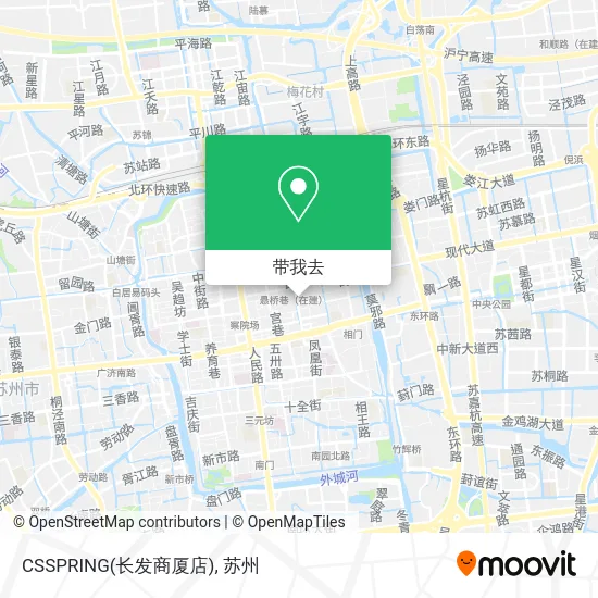 CSSPRING(长发商厦店)地图