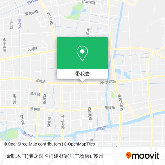 金凯木门(港龙喜临门建材家居广场店)地图