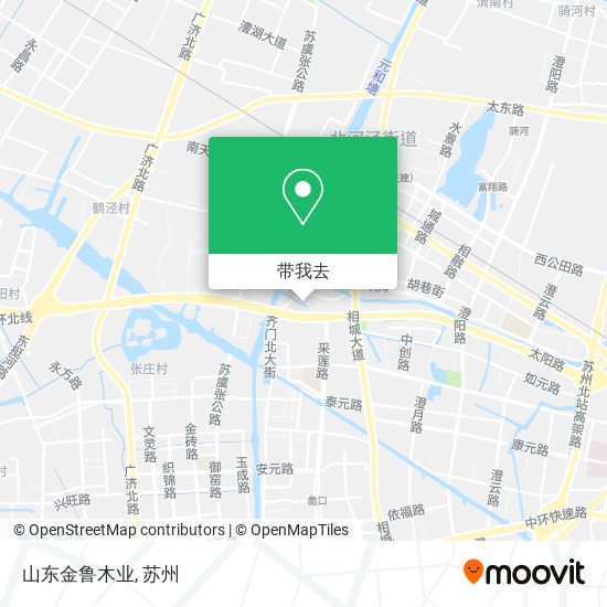 山东金鲁木业地图
