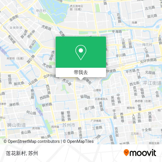 莲花新村地图
