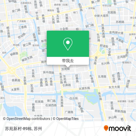 苏苑新村-89栋地图