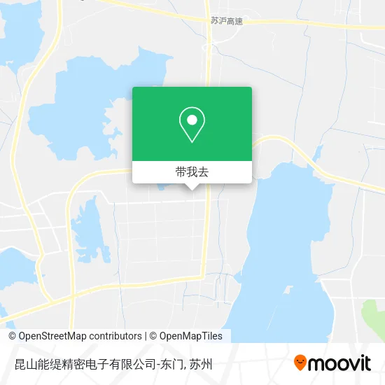 昆山能缇精密电子有限公司-东门地图
