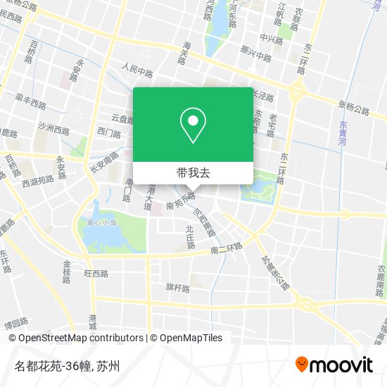 名都花苑-36幢地图
