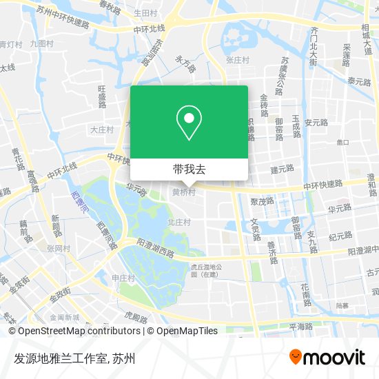 发源地雅兰工作室地图