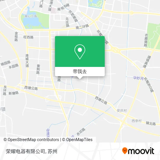 荣耀电器有限公司地图