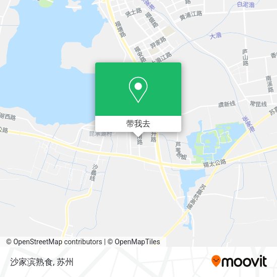 沙家滨熟食地图