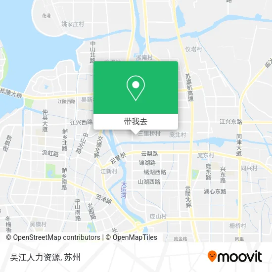吴江人力资源地图
