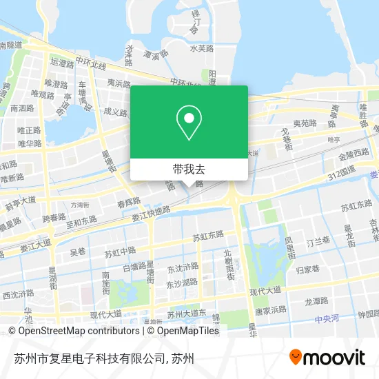 苏州市复星电子科技有限公司地图