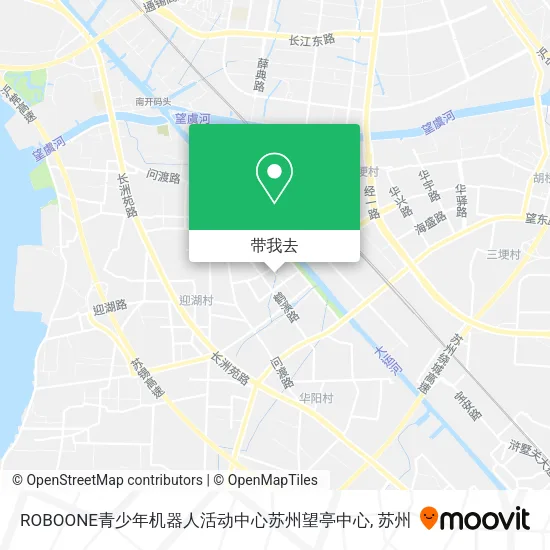 ROBOONE青少年机器人活动中心苏州望亭中心地图