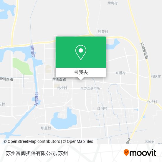 苏州富闽担保有限公司地图