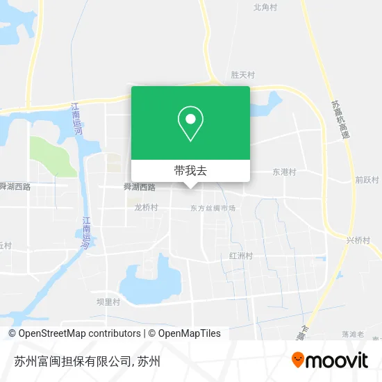 苏州富闽担保有限公司地图