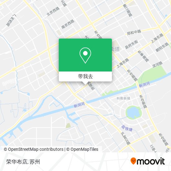荣华布店地图
