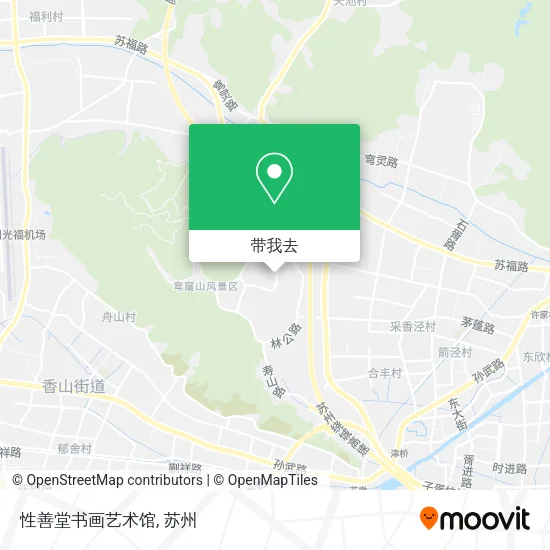 性善堂书画艺术馆地图