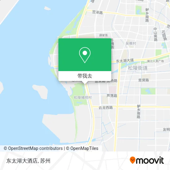 东太湖大酒店地图
