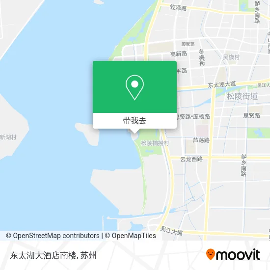 东太湖大酒店南楼地图