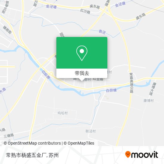 常熟市杨盛五金厂地图