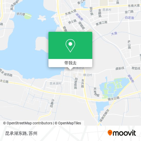 昆承湖东路地图