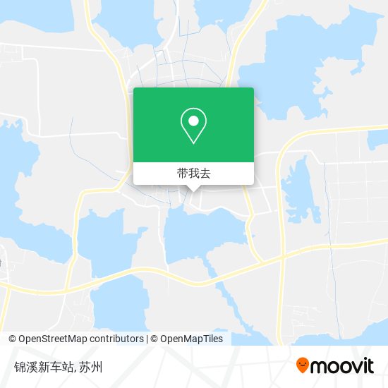 锦溪新车站地图