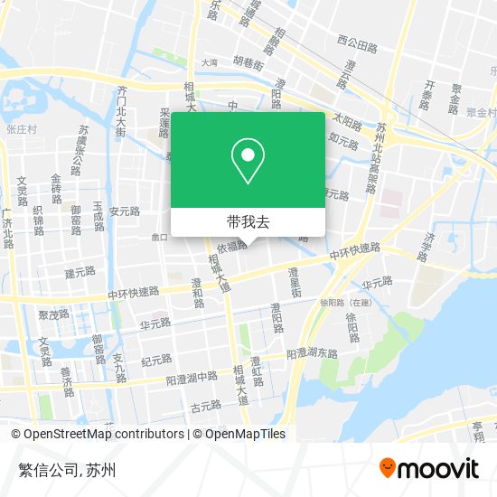 繁信公司地图