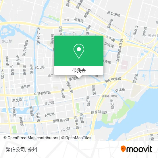 繁信公司地图