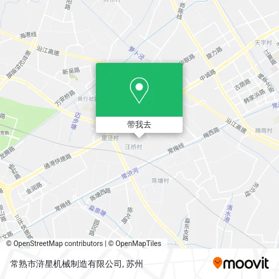 常熟市浒星机械制造有限公司地图