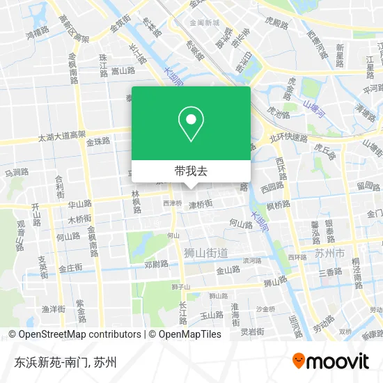 东浜新苑-南门地图