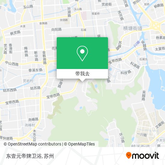 东壹元帝牌卫浴地图