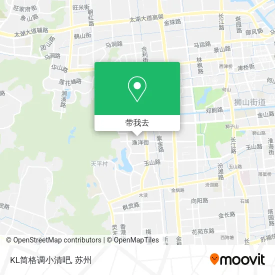 KL简格调小清吧地图