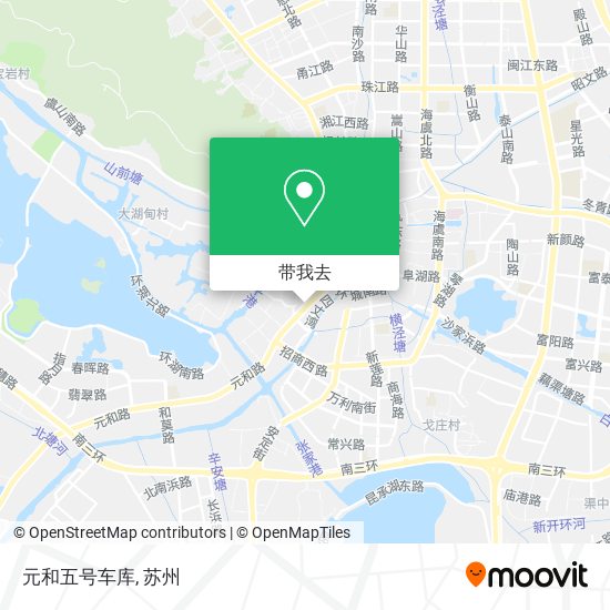 元和五号车库地图